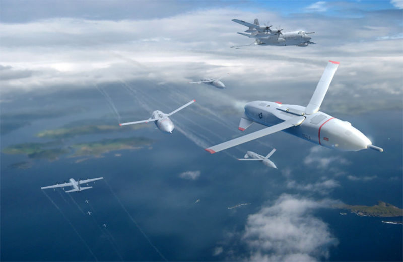 Το εφιαλτικό για κάθε αεράμυνα σενάριο της DARPA: Πλήθη από χιλιάδες drones θα εισβάλλουν στον εχθρικό εναέριο χώρο