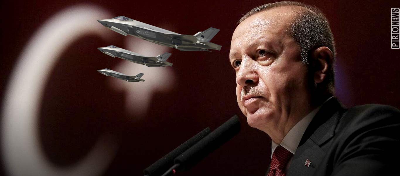Ο Ρ.Τ.Ερντογάν ζητά τώρα από τις ΗΠΑ τα… «λεφτά» του πίσω: «Να μας επιστρέψετε τα χρήματα που επενδύσαμε για το F-35»