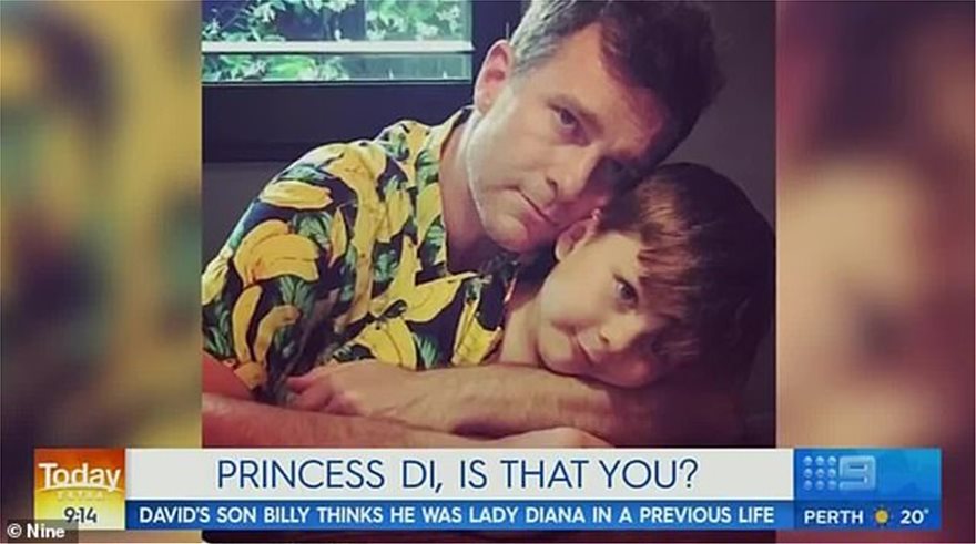 ΗΠΑ: Παρουσιαστής υποστηρίζει ότι ο 4χρονος γιος του είναι η μετεμψύχωση της Πριγκίπισσας Νταϊάνας (βίντεο)