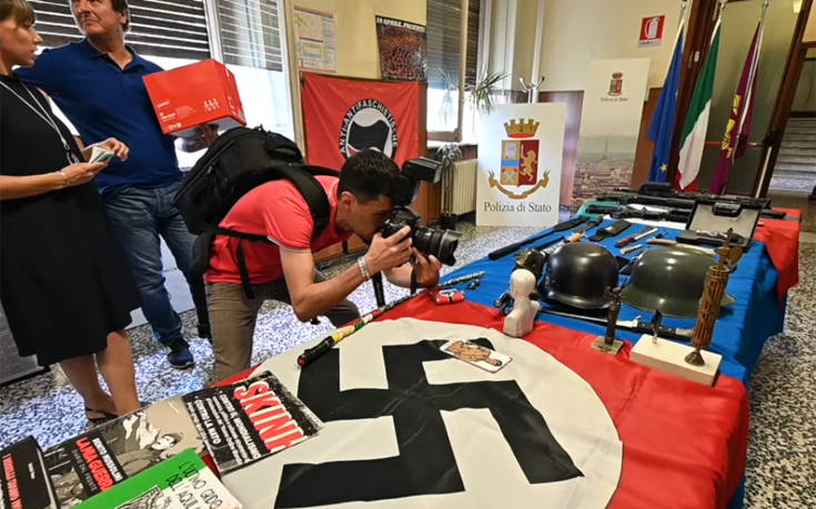 Ιταλία: Α/Α πύραυλο (!) βρήκε η Αστυνομία κατά την διάρκεια επιχείρησης