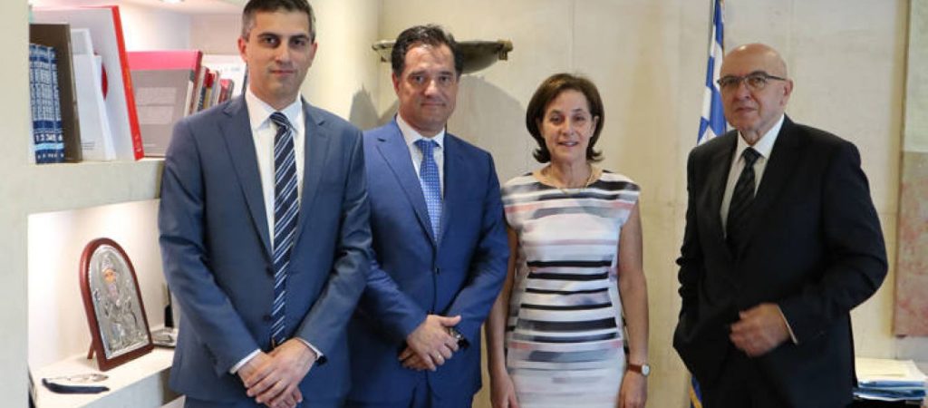 Την επιτάχυνση των ισραηλινών επενδύσεων στην Ελλάδα συζήτησαν ο Α. Γεωργιάδης με την Πρέσβειρα του Ισραήλ