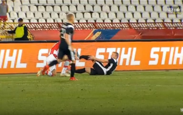 Σοκαριστικός τραυματισμός παίκτη στο Ερυθρός Αστέρας – Σούντουβα (βίντεο)