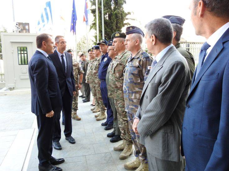 Επίσημη επίσκεψη του υπ. Εθνικής Άμυνας Νίκου Παναγιωτόπουλου στην Κύπρο