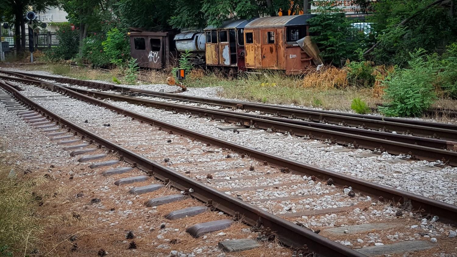 Σοβαρή σύγκρουση τρένου με ΙΧ στη Φλώρινα (φωτο)