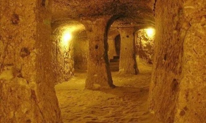 Δείτε την Μαλακοπή, την υπόγεια πόλη της Καππαδοκίας που ανακαλύφθηκε τυχαία – Φωτογραφίες