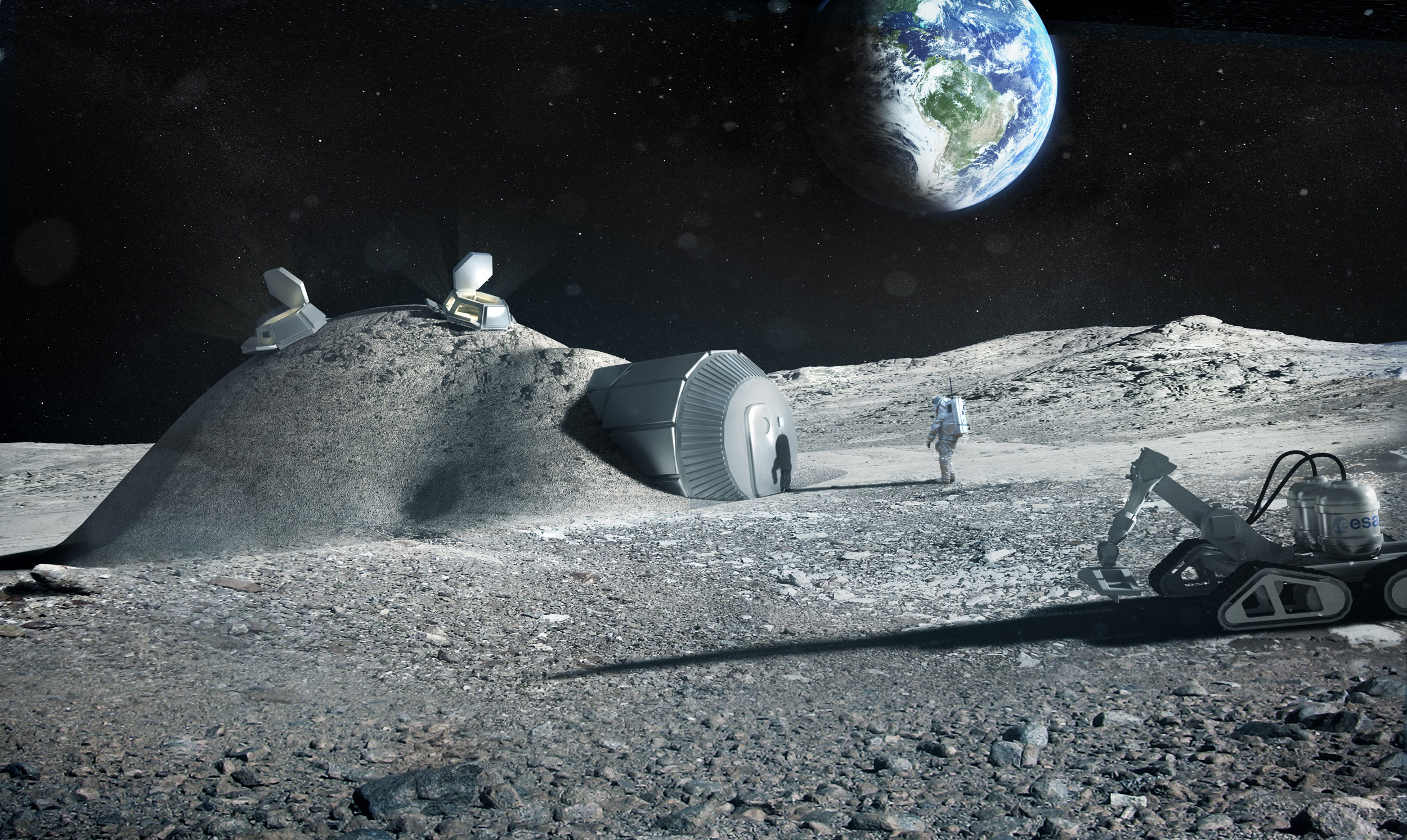 Την δημιουργία βάσης στη Σελήνη σχεδιάζουν από κοινού ΕΕ-Ρωσία και Κίνα