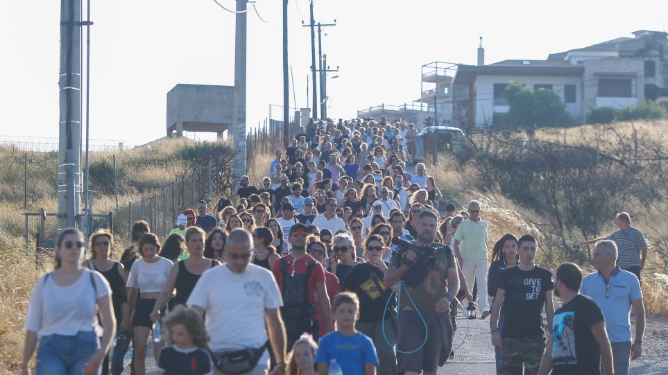 Μάτι, ένας χρόνος μετά: Η πορεία στο «δρόμο της φωτιάς»