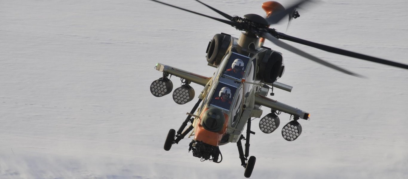 Η Αγκυρα έστειλε επιθετικά ελικόπτερα Τ-129 ΑΤΑΚ στα κατεχόμενα! (φωτό)