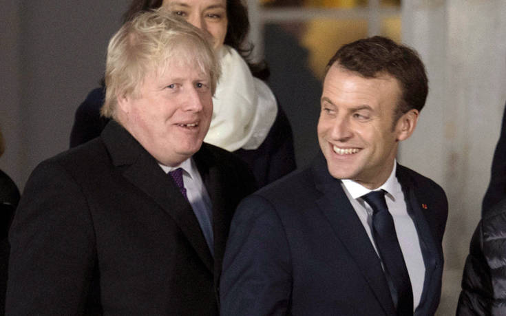 Ο Μπόρις Τζόνσον παρουσίασε τη θέση του για το Brexit στον Μακρόν
