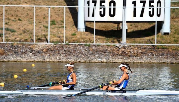 Κωπηλασία από χρυσό στο Παγκόσμιο Πρωτάθλημα Κ-23 για τις Μαρία Κυρίδου – Χριστίνα Μπούρμπου