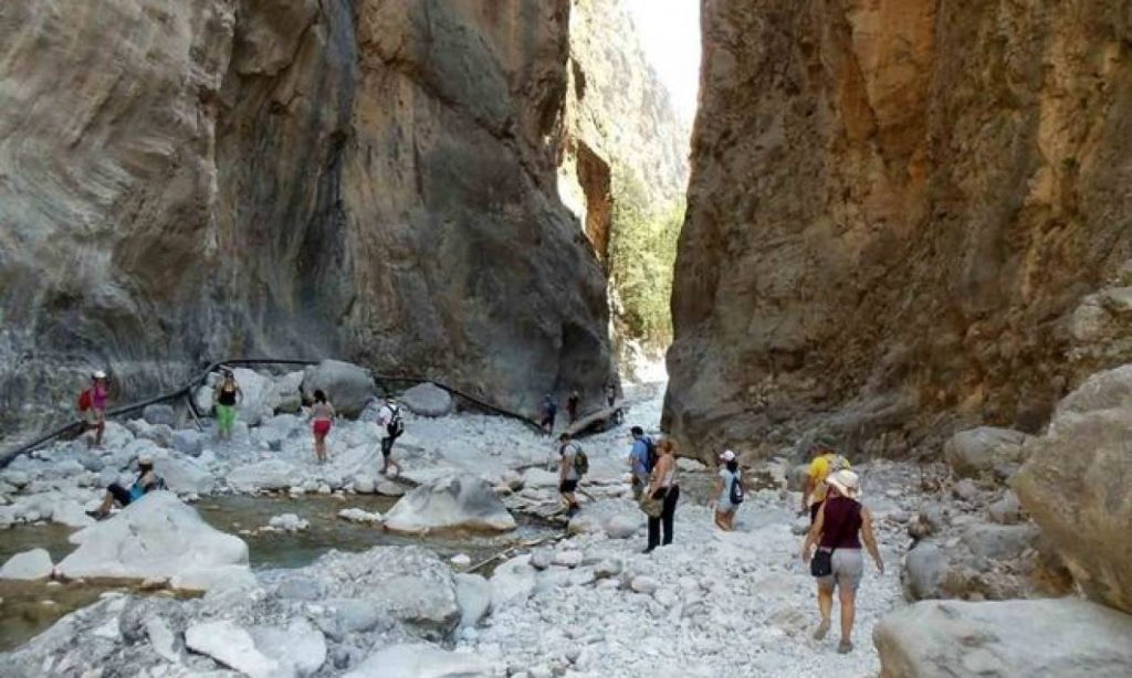 Κλειστό θα παραμείνει τη Δευτέρα το Φαράγγι της Σαμαριάς