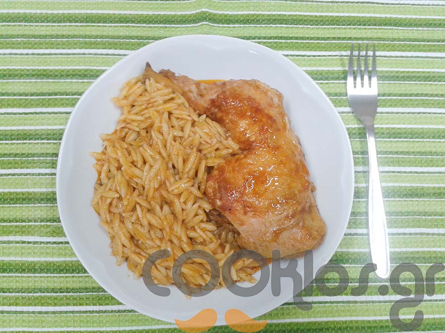 Η συνταγή της ημέρας: Κοτόπουλο με κριθαράκι