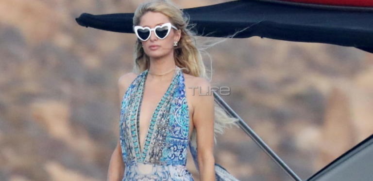 Paris Hilton: Σαν σταρ του σινεμά σε σκάφος στην Μύκονο!
