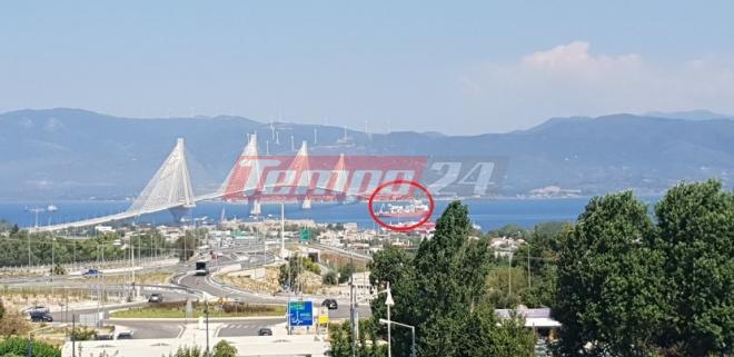 Tρόμος στο Ρίο-Αντίρριο: Νόμιζαν ότι είδαν το… Barbaros!