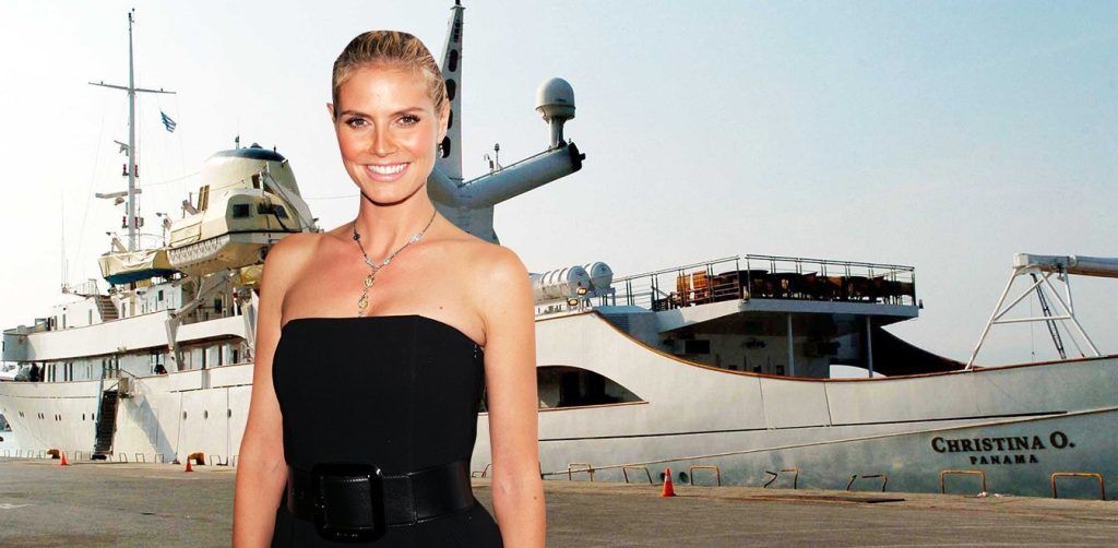 Η Χάιντι Κλουμ θα παντρευτεί (ξανά) στη θρυλική θαλαμηγό του Ωνάση