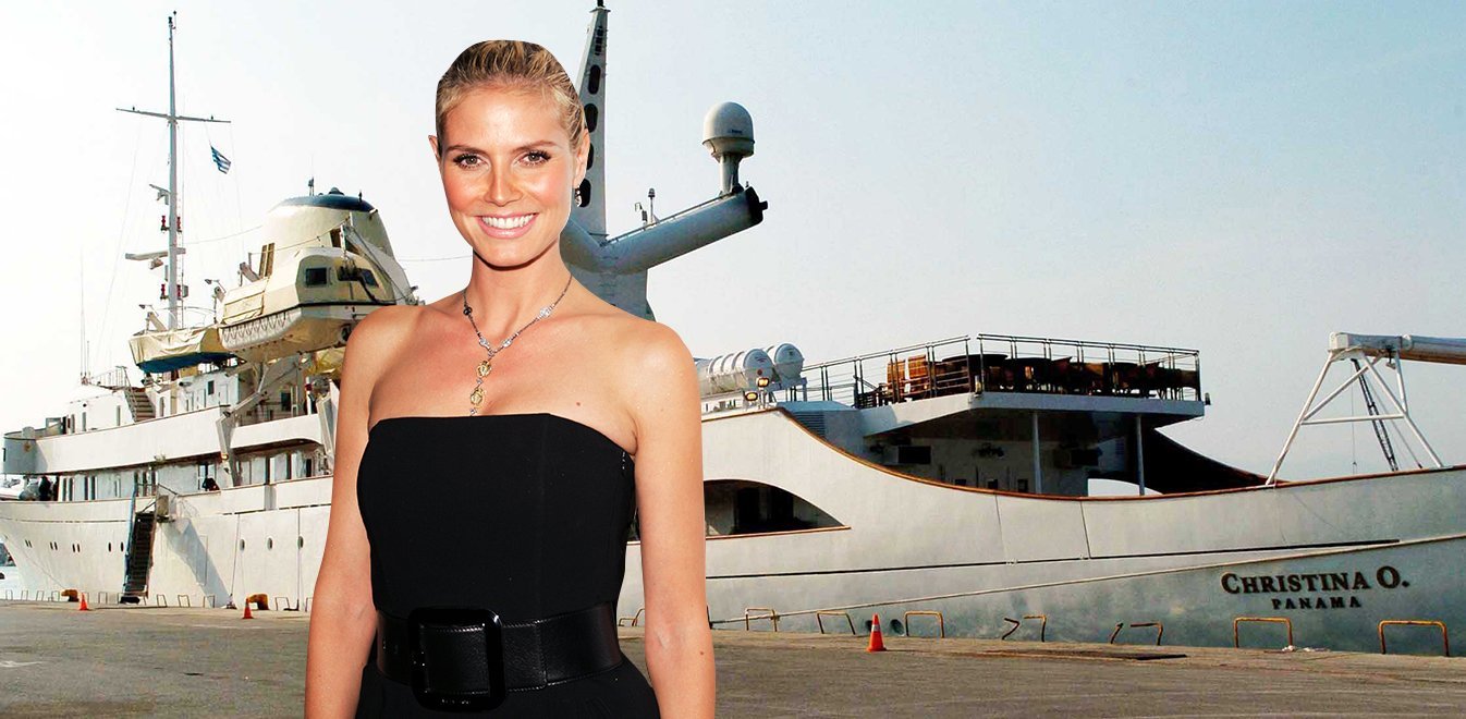 Η Χάιντι Κλουμ θα παντρευτεί (ξανά) στη θρυλική θαλαμηγό του Ωνάση