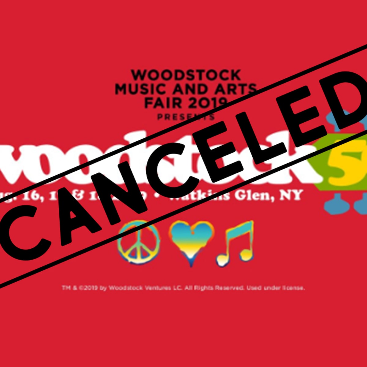 ΗΠΑ: Δεν θα έχουμε Γούντστοκ φέτος – Ματαιώθηκε και επισήμως η επέτειος των 50 χρόνων