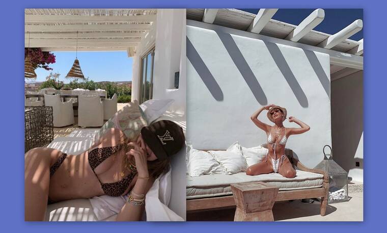 Ξεσηκώνουν τη Μύκονο Bella και Gigi Hadid – Βόλτες στις παραλίες του νησιού (φωτο-βίντεο)
