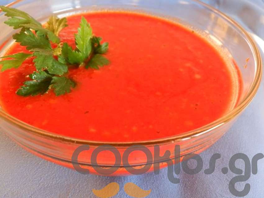 Η συνταγή της ημέρας: Ντοματόσουπα με ψητές ντομάτες