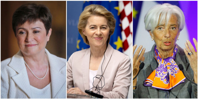 Κομισιόν, ΕΚΤ και ΔΝΤ στα χέρια γυναικών – Τρεις κυρίες σε καίριες θέσεις