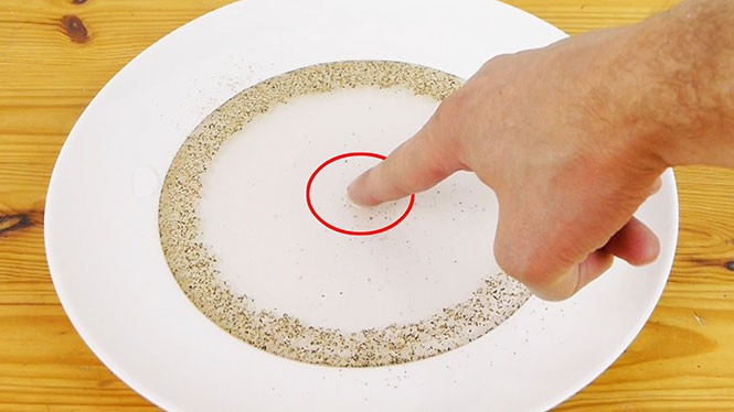 Το ενδιαφέρον πείραμα με πιπέρι και σαπούνι (βίντεο)