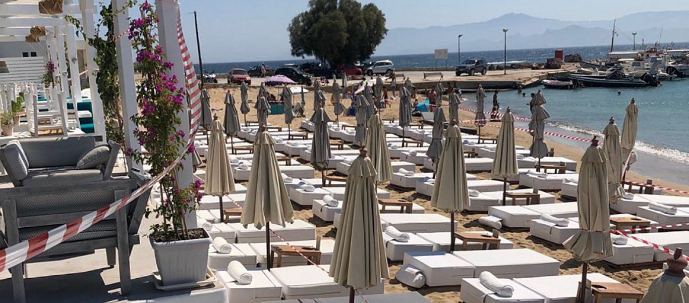 Λουκέτο από την ΑΑΔΕ στο «Nammos» της Πάρου – Δεν είχαν ενημερωθεί οι πελάτες (φωτο)