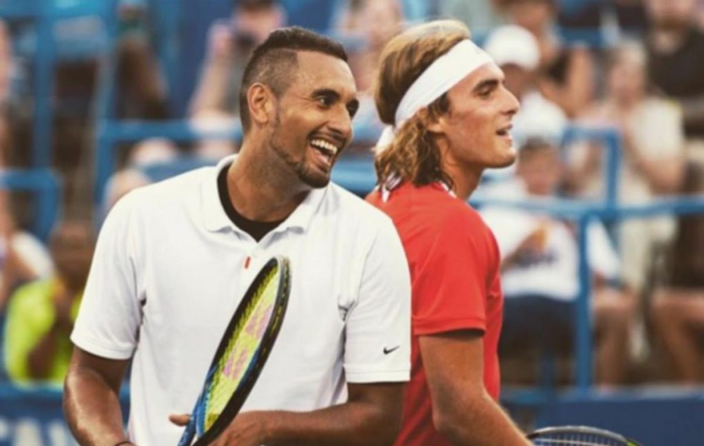 Ο Τσιτσιπάς μπορεί να έχασε αλλά ο Κύργιος τον κάλεσε μετά για λουκουμάδες!