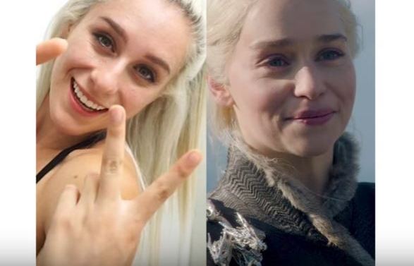 Amber Abweh: Η bodybuilder που μοιάζει απίστευτα με τη Daenerys του Game of Thrones (βίντεο)