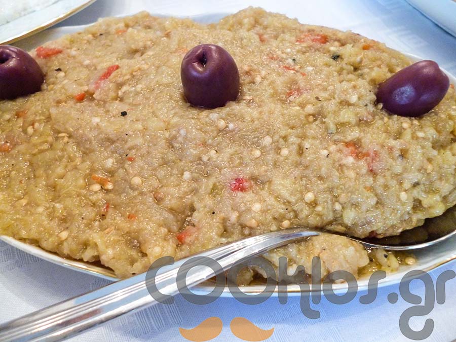 Η συνταγή της ημέρας: Μελιτζανοσαλάτα αγιορείτικη