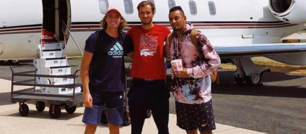 Τσιτσιπάς: Πέταξε μαζί με τον Κύργιο με ιδιωτικό τζετ για το Μόντρεαλ