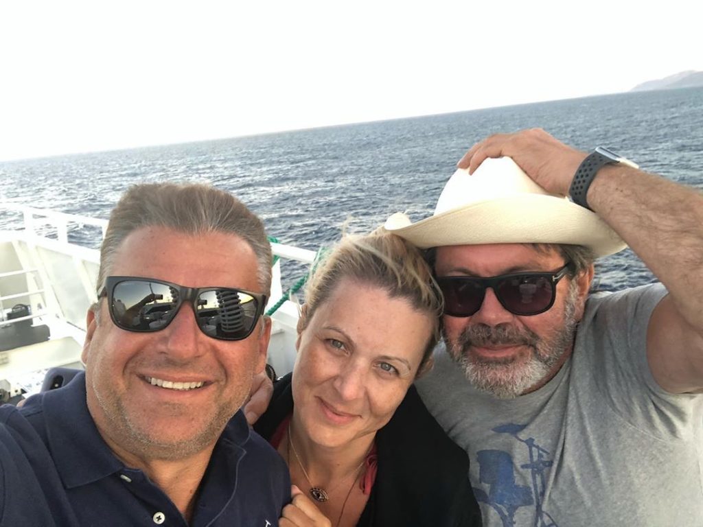 Γιώργος Λιάγκας: Διακοπές με παλιούς καλούς τηλεοπτικούς φίλους