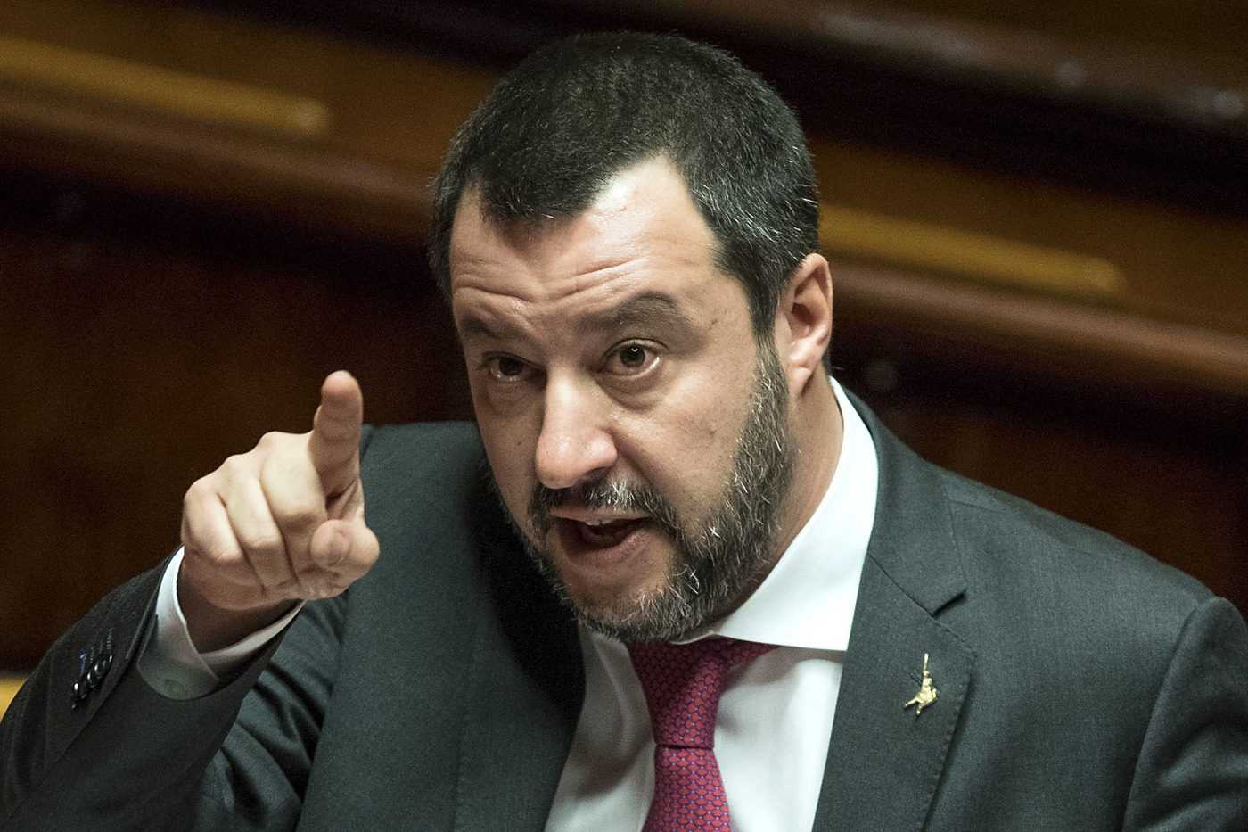 «Ο κύβος ερρίφθη»: Ο Μ.Σαλβίνι καταθέτει πρόταση μομφής κατά της ιταλικής κυβέρνησης