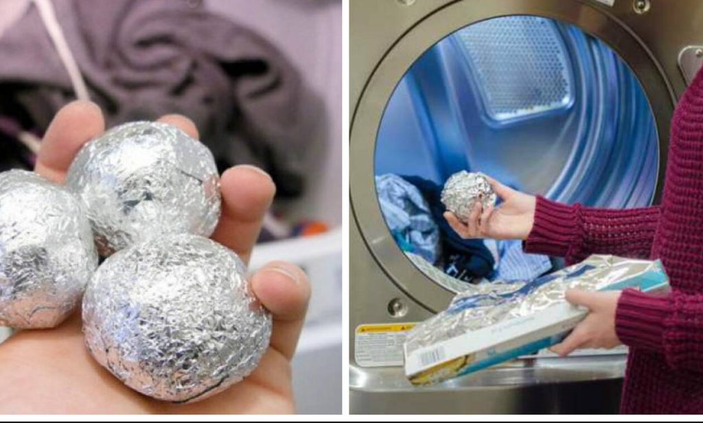 Έβαλε μια μπάλα από αλουμινόχαρτο στο πλυντήριο της – Δεν θα πιστέψετε τι έγινε (βίντεο)