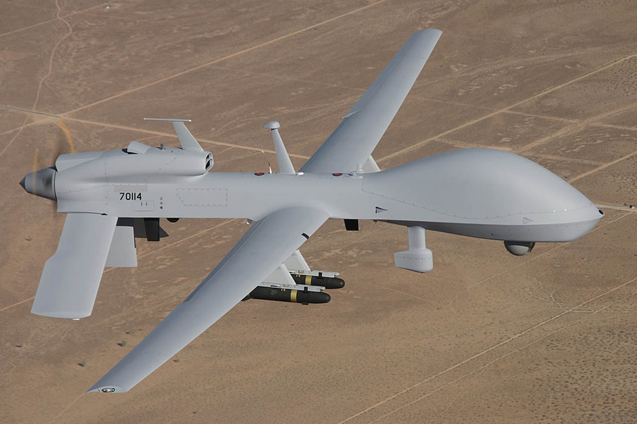 Αμερικανικό drone MQ-1C κατέπεσε στο Ιράκ (φώτο)