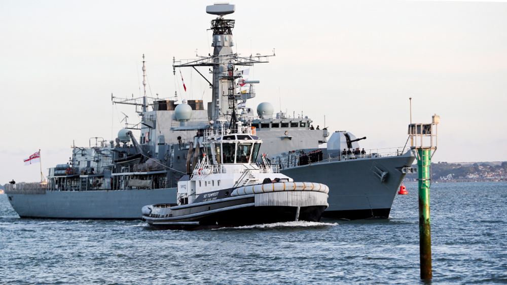 Δείτε την βρετανική φρεγάτα HMS Kent να αποπλέει για τον Κόλπο (βίντεο)