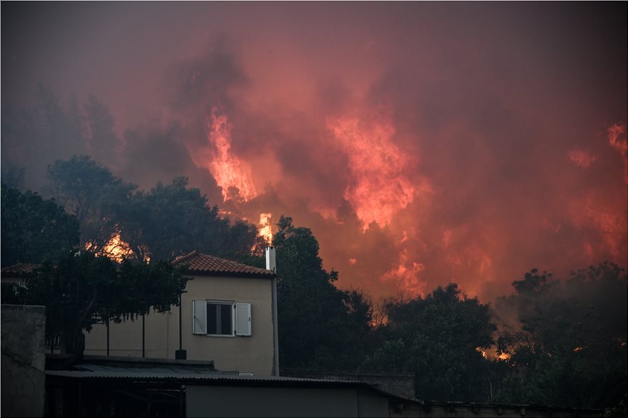 Η πρώτη δορυφορική φωτογραφία της καταστροφής στην Εύβοια (φώτο)