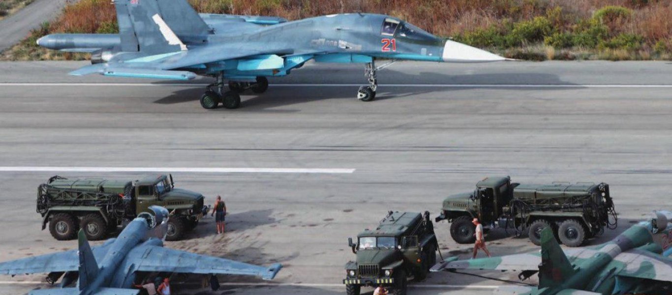 Συρία: «Καταιγίδα» drones & ρουκετών Grad έπληξε την ρωσική βάση Hmeimim – Επιχείρησαν να καταστρέψουν Su-35 & Su-30