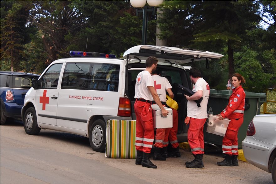 Φωτιά στην Εύβοια: Εκκενώνουν σπίτια έξω από τα Ψαχνά