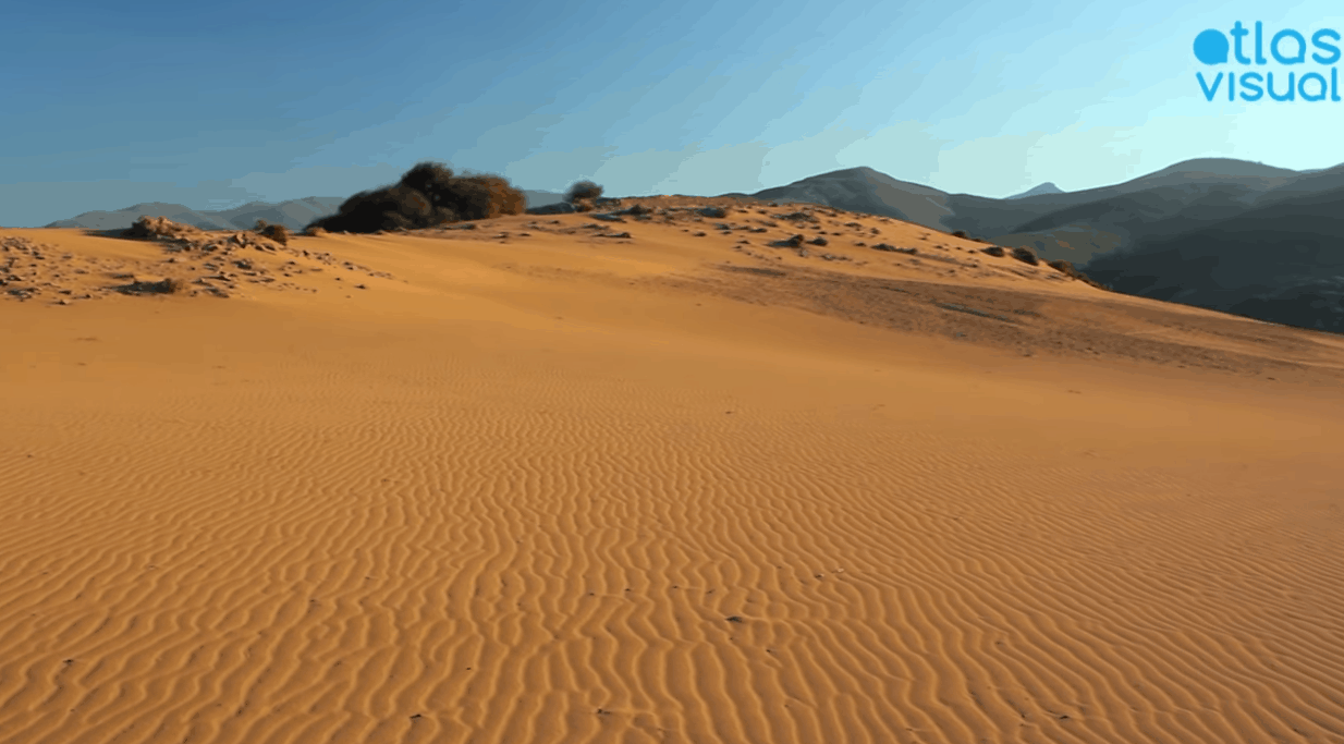 Η μοναδική έρημος της Ευρώπης βρίσκεται στην Ελλάδα – Αμμόλοφοι και απόκοσμο τοπίο που θυμίζουν Αφρική (βίντεο)