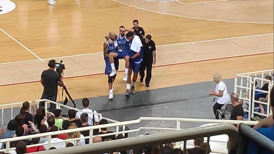 Σοβαρός τραυματισμός για τον Γ. Αθηναίου – Φόβοι για ρήξη χιαστού