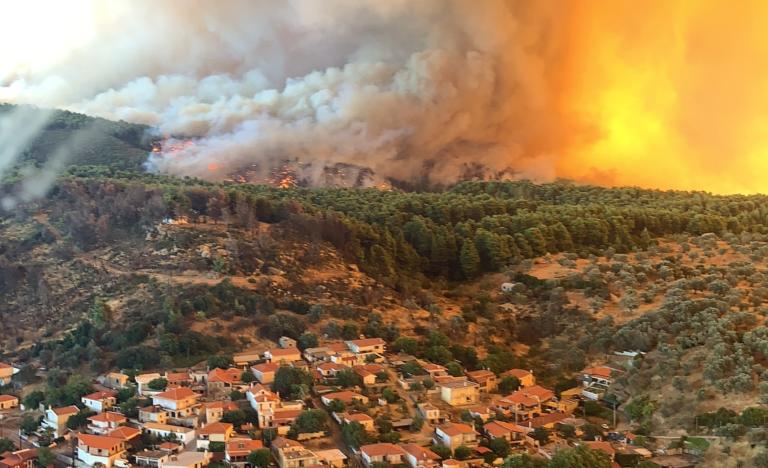 Γ.Γ. Πολιτικής Προστασίας: Οριοθετημένη η φωτιά στην Εύβοια – Πόσα στρέμματα κάηκαν