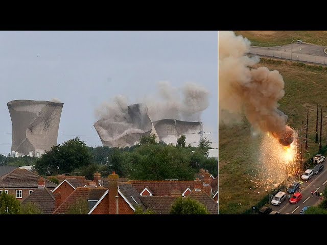 Βρετανία: 40.000 νοικοκυριά χωρίς ρεύμα λόγω… κατεδάφισης καμινάδων! (βίντεο)