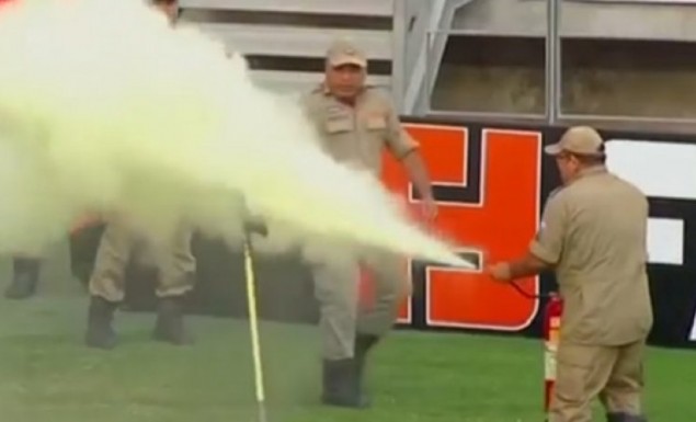 Καθυστέρησε είκοσι λεπτά η σέντρα λόγω… επιδρομής μελισσών (vid)