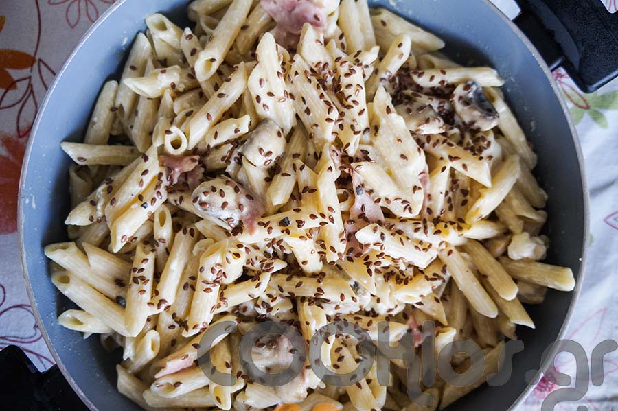 Η συνταγή της ημέρας: Ζυμαρικά με λιναρόσπορο