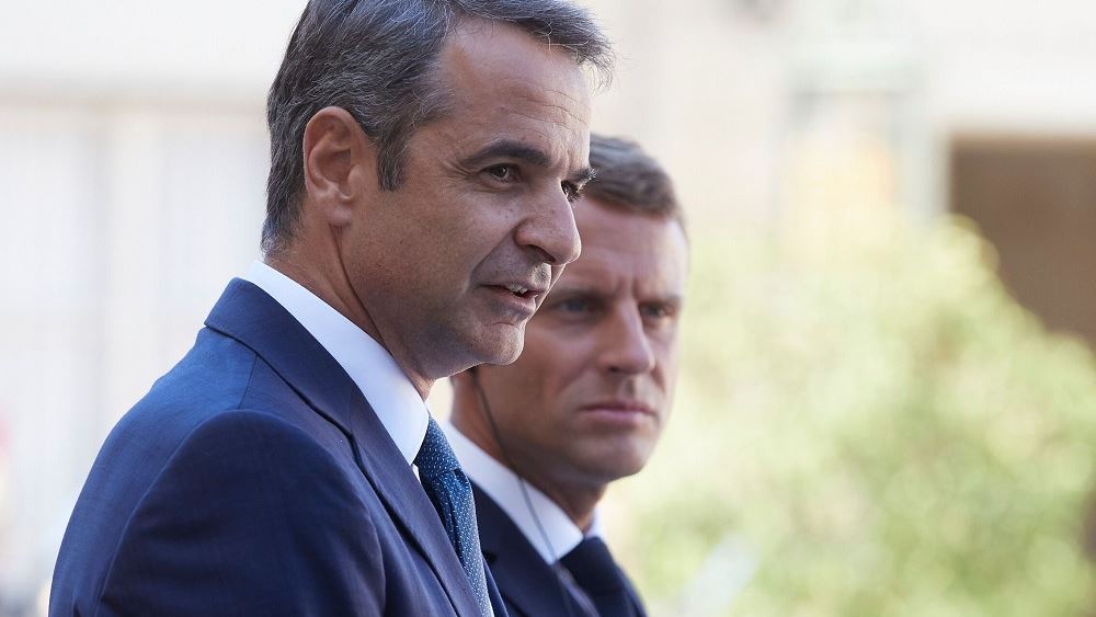 Kυριάκος Μητσοτάκης: Στα γαλλικά το tweet του – «Ευχαριστούμε για τη ζεστή του φιλοξενία και για τον διάλογο»