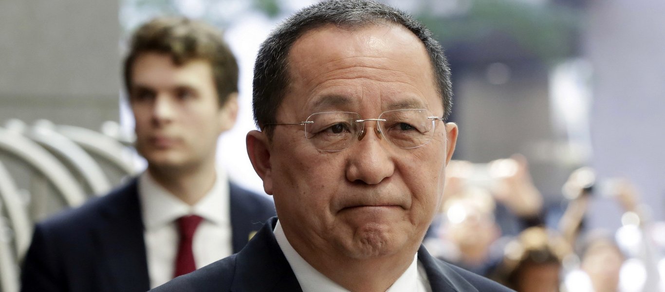 Βορειοκορεάτης ΥΠΕΞ: «Είμαστε έτοιμοι για διάλογο, αλλά και για σύγκρουση με τις ΗΠΑ»