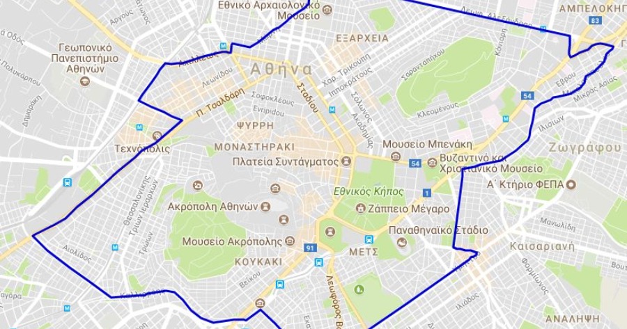 Πότε μπαίνει σε εφαρμογή ο Δακτύλιος του 2019