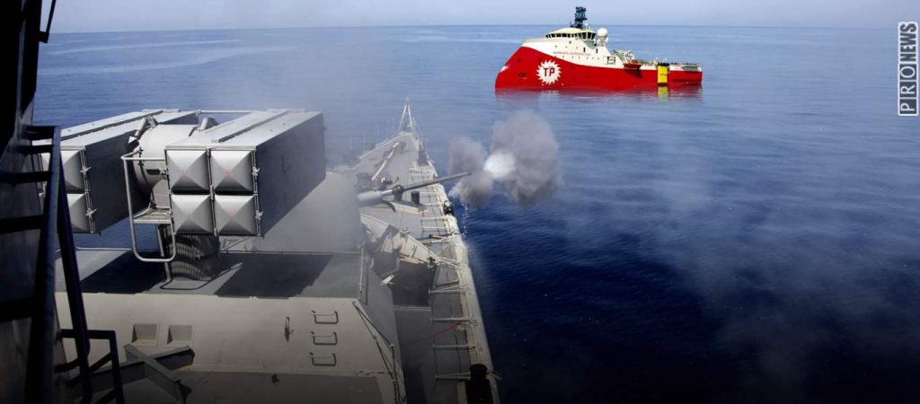 Το Barbaros εισέβαλε ξανά στην κυπριακή ΑΟΖ – Πυρά στο Καστελόριζο (φωτό)