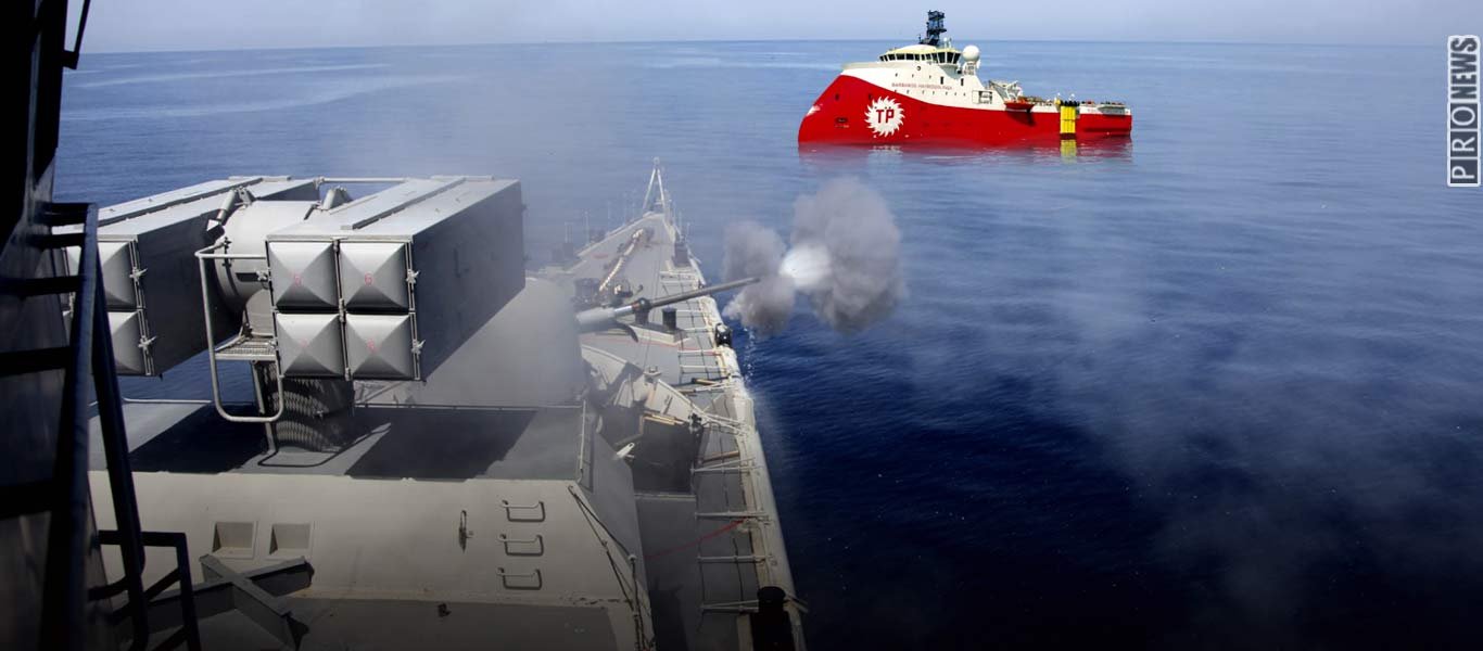 Το Barbaros εισέβαλε ξανά στην κυπριακή ΑΟΖ – Πυρά στο Καστελόριζο (φωτό)