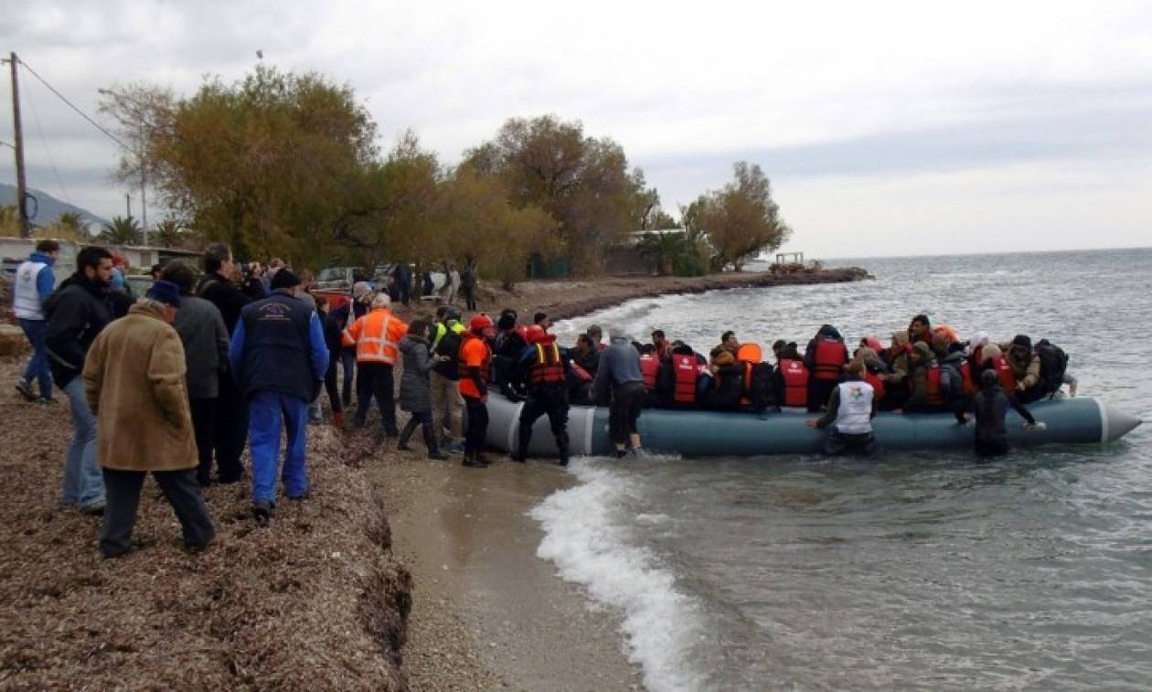 Εντοπίστηκαν 48 μετανάστες σε ακτή βόρεια της Σάμου